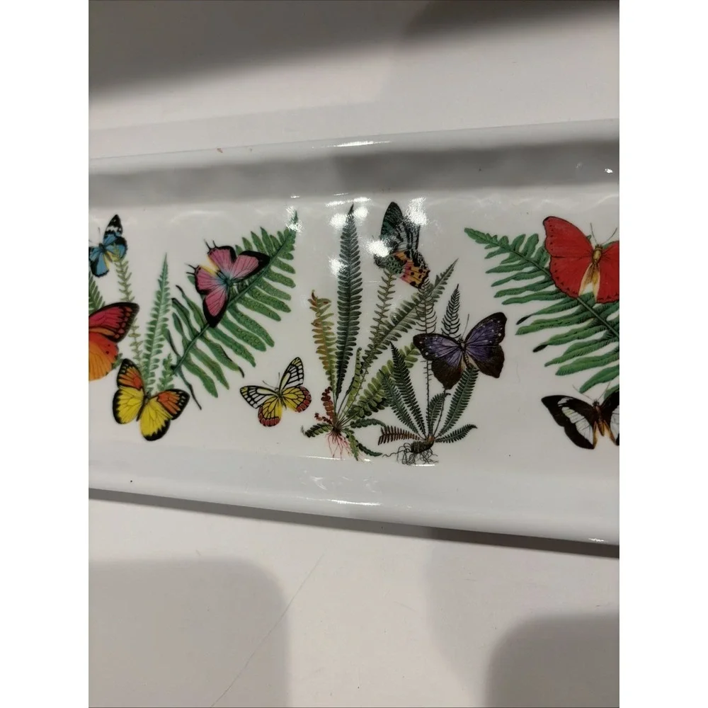Michel Design Works Melamine Butterfly Papillion Serving Tray Jewelry‎ Tray